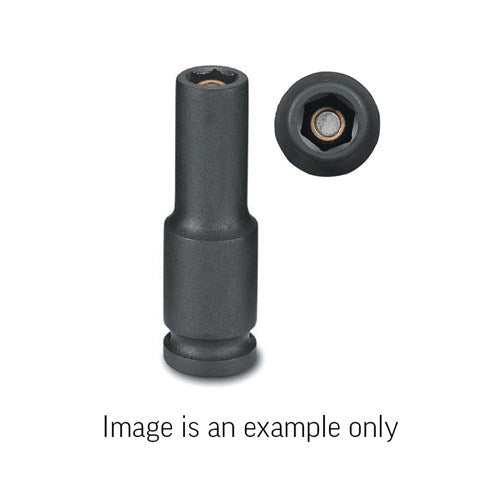 Action 11/16" x 3/8" Drive 6-point Imperial Deep Magnetic Slide Impact Socket