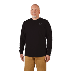 Milwaukee - Hybrid Work Tee Long Sleeve Black - M | 604BM