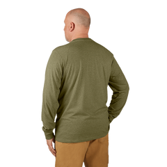 Milwaukee - Hybrid Work Tee Long Sleeve Green - S | 604GNS