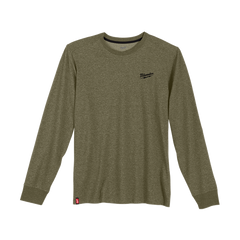 Milwaukee - Hybrid Work Tee Long Sleeve Green - S | 604GNS
