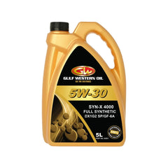 Gulf Western - Syn-X 4000 5W-30 SN/GF-5 gm DX 1 Gen 2 5lt | 60501