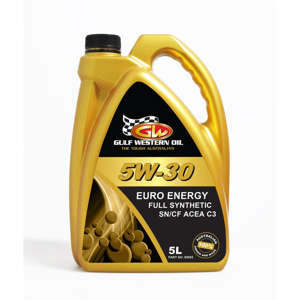Gulf Western - Euro Energy Full Syn 5W-30 Acea C3 SP/CF 5L | 60502