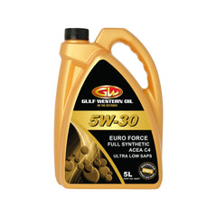 Gulf Western - Euro Force 5W-30 Full Syn Acea C4 5L | 60507