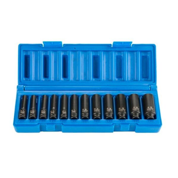 Action 12 Pc Metric Torqrate Socket Set