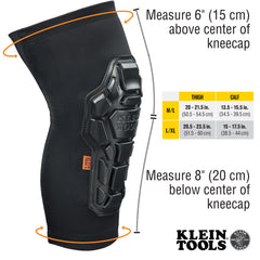 HEAVY DUTY KNEE PAD SLEEVES L/XL | A-60611