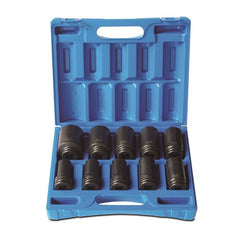 Action - 10 Pieces 3/4 Drive 6-Point Metric Deep Socket Set | 605421001