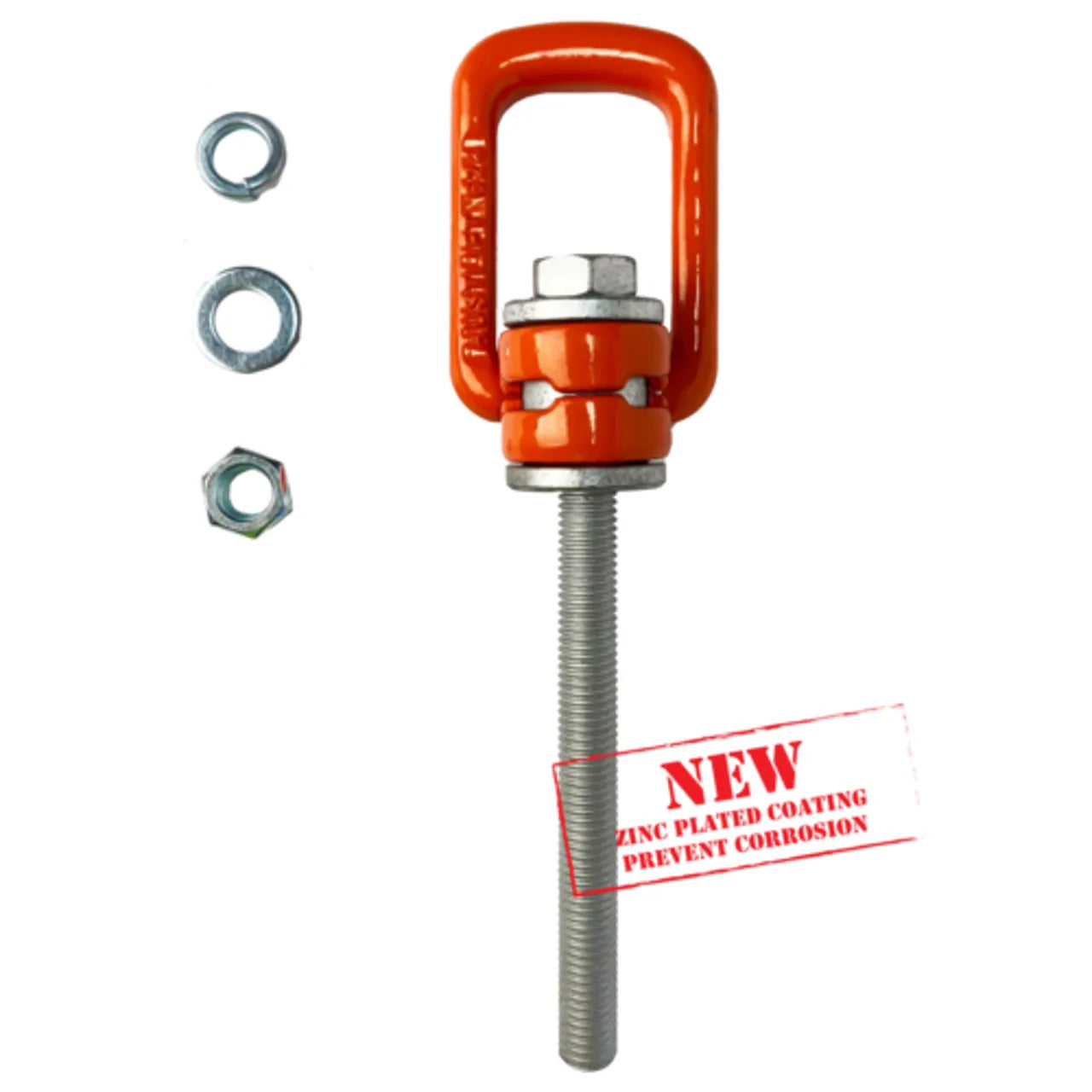 Austlift - Swivel Lifting Point 36mm/8T 223mm thread length c/w nut | 605536