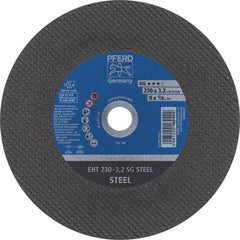 PFERD - Flat Cut-Off Wheel PREMIUM - STEEL EHT 230-3.2 A 24 S SG | 61328222 25