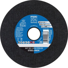 PFERD - Cut-Off Wheel ULTRA-THIN (5") 125mm x 1.0mm PREMIUM - INOX Stainless Steel | 61341112 1