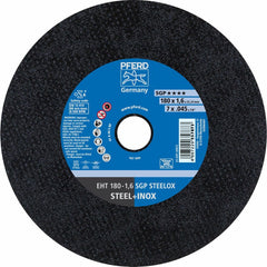 PFERD - Cut-Off Wheel ULTRA-THIN (7") 180mm x 1.6mm PREMIUM - STEEL/INOX | 61343122 25