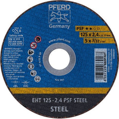 PFERD - Flat Cut-Off Wheel GP - STEEL EHT 125-2.4 A 46 P PSF | 61719026 25