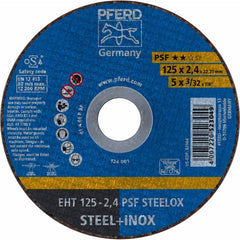 PFERD - Flat Cut-Off Wheel GP - INOX EHT 125-2.4 A 46 P PSF-INOX | 61721122 1