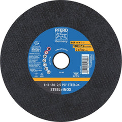 PFERD - Flat Cut-Off Wheel GP EHT 180-2.5 PSF STEEL/INOX | 61726122 25