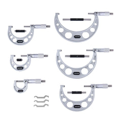 Precision Specialty Tools - Micrometer Outside Set of 6 Pieces 0 - 150mm 0.01mm Graduation | MIC0-150