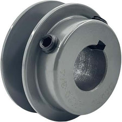 Pulley 4 Groove Stepped 3/4" Bore M Sect Alloy (3.25-2.75-2.25-1.75) | 3.25-4SM-3/4