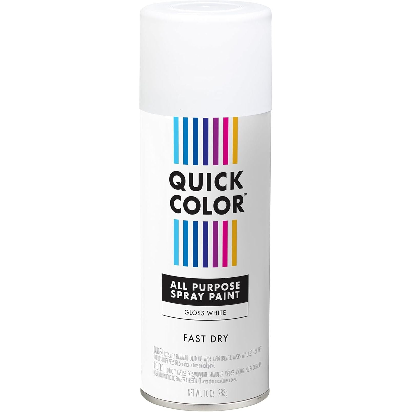 Rust-Oleum - Quick Colour Gloss White Spray 283G