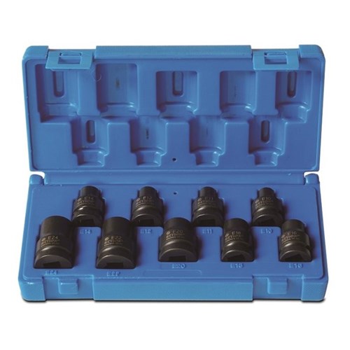 Action 9 Pc 1/2 Drive E-torx Thin-wall Set