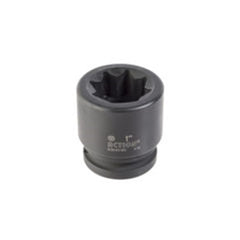 Action - 1" x 1/2" Drive 8-Point Imperial Double Square Impact Socket | 6362C100