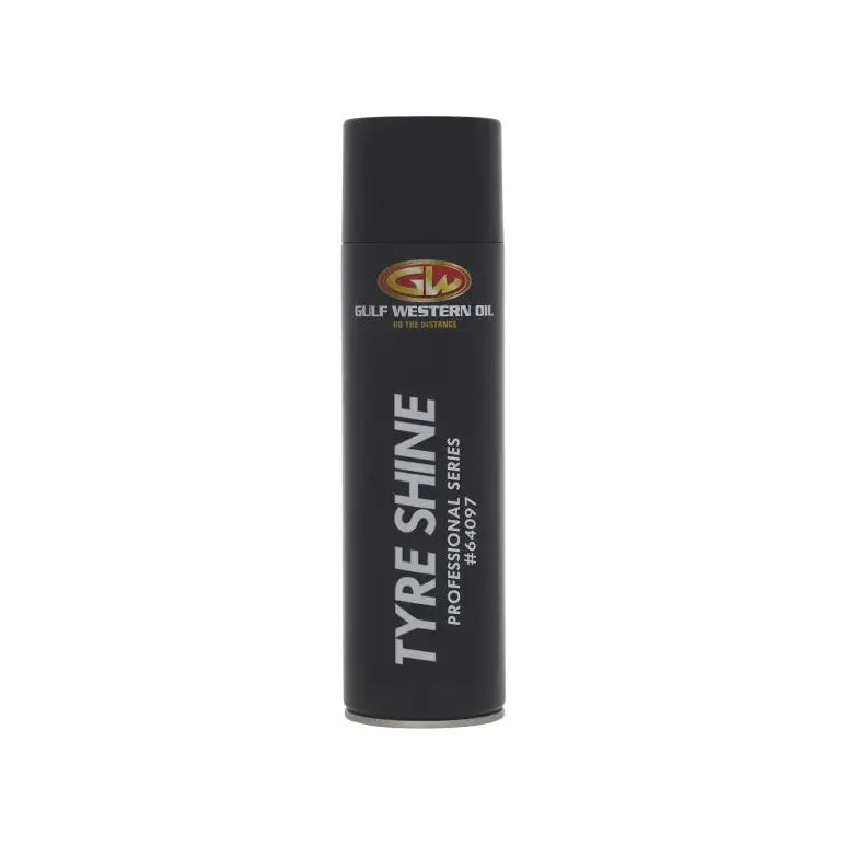 Gulf Western - Aerosol Tyre Shine 350gm (12/ctn) *DG* | 64097