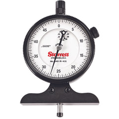 Starrett - GAUGE DEPTH DIAL 0-1/2IN-0.0005IN CASE | 640RJZ