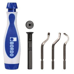 Bordo - Heavy Duty Swivel Deburrer with 3 x SE Blades | 6410-SWSE