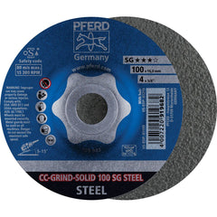 PFERD - CC-GRIND-SOLID Grinding Disc 100mm SG STEEL | 64185100 10