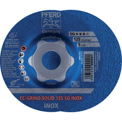 PFERD - CC-GRIND-SOLID Grinding Disc 125mm SG INOX | 64186125 1