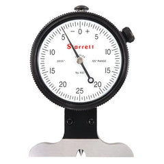 Starrett - Dial Depth Gage 0-.125in .0005in Grad 0-25-0 Dial Case | 643JZ