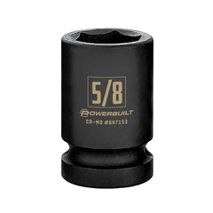 Action 5/8" x 1/2" Drive 6-point Imperial Deep Thin Wall Impact Socket
