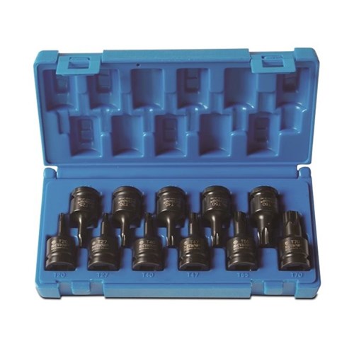 Action 11 Pc 1/2 Drive Internal Torx Driver 55 Long Set