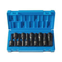 Action 10 Pc 1/2" Drive Metric Hex Driver Set - Carton (x10)