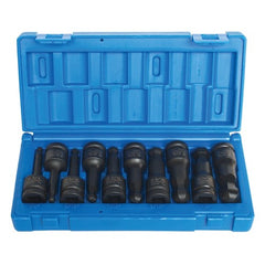 Action 10 Pc 1/2 Drive Hex Driver Imperial Ball-end Set