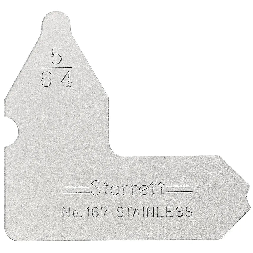 Starrett - Radius Gauge 5/64in | 167-5/64