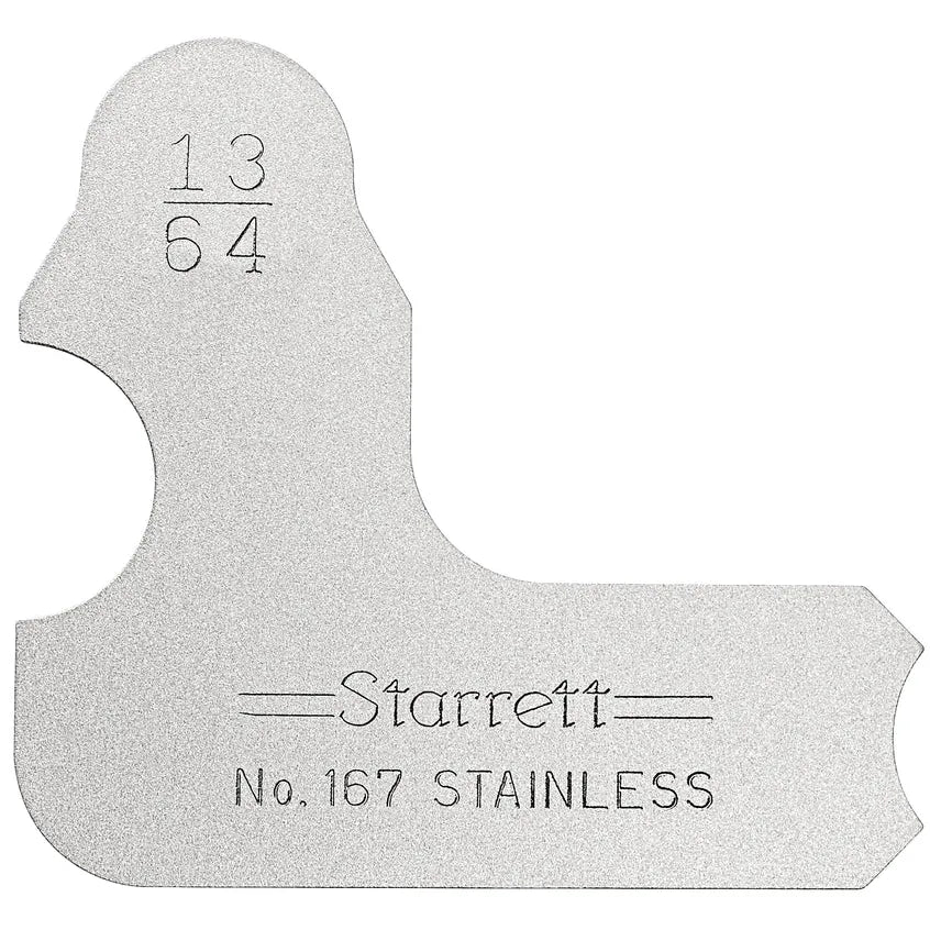 Starrett - Radius Gauge 13/64in | 167-13/64