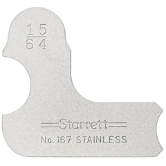 Starrett - Radius Gauge 15/64in | 167-15/64