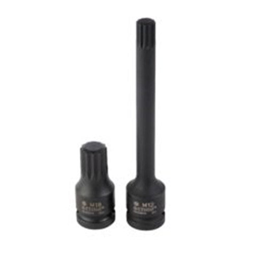 Action 14mm 3/8" Drive 100mm Metric Triple Square Impact Socket
