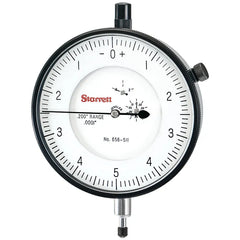 Starrett - Dial Ind. Jewelled 3 5/8in .200in Range .0001in Grad | 656-511J