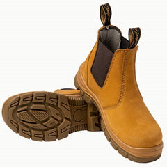 Maxisafe - Cougar BOSS Wheat Elastic Sided Boot Composite Toe - Size 3 | BOSS-3