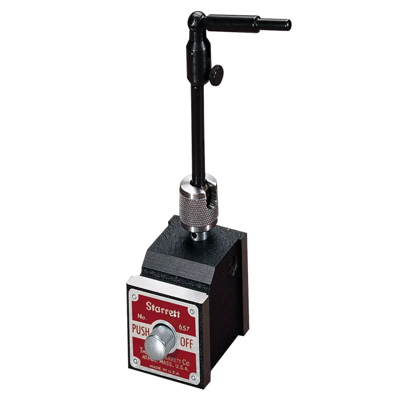 Starrett - Magnetic Base w/ Swivel Post Assembly | 657A