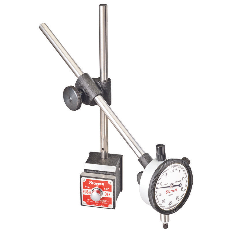 Starrett - Magnetic Base w/ 657G/657H/657J/25-131J | 657E