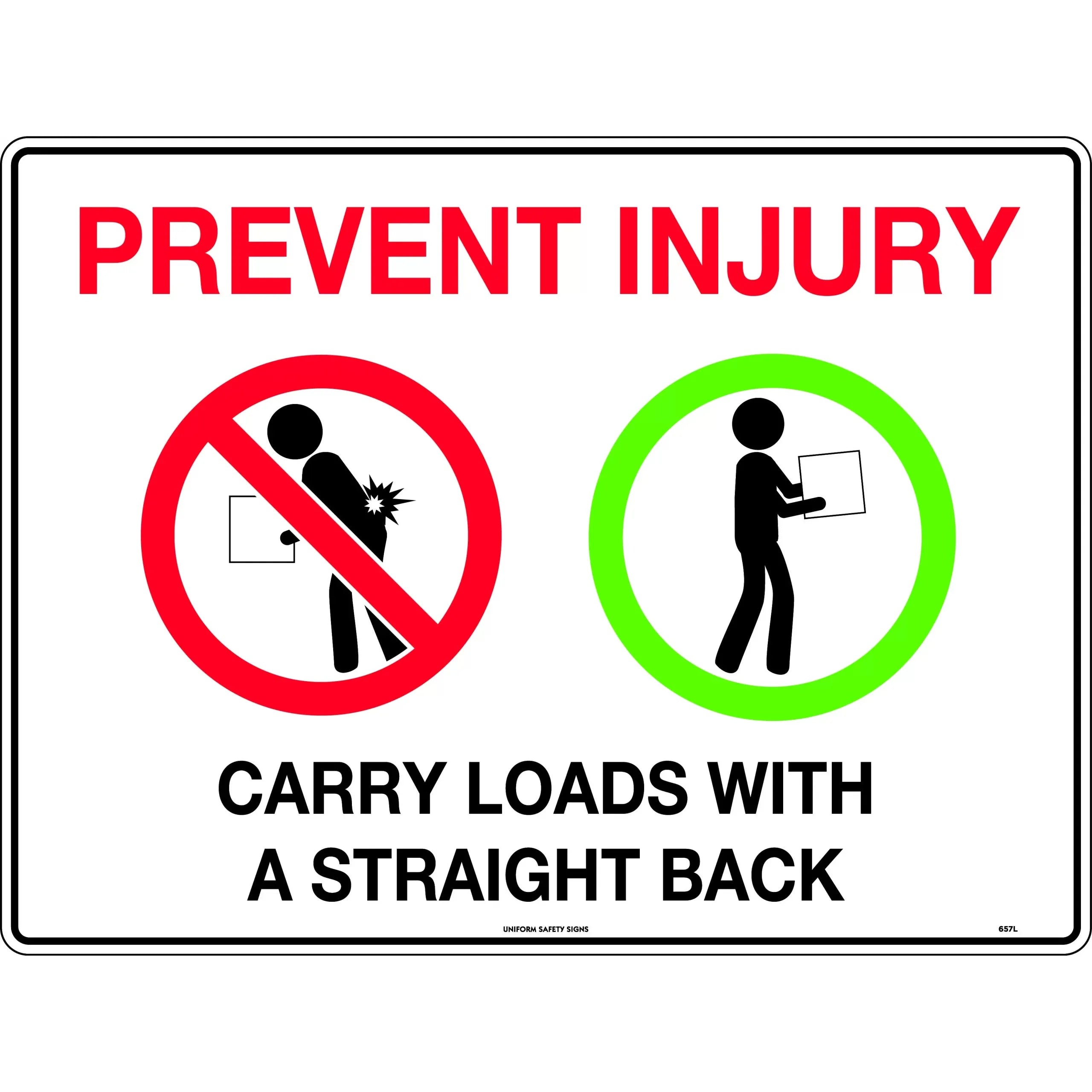 Working Uniform Sign Uniform Safety Signs - 600x400mm - Metal - Prevent Inju () | Uniform ...