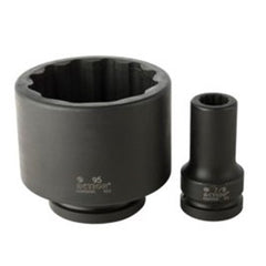 Action - 1-1/16" x 1" Drive 12-Point Imperial Standard Impact Socket | 65850102
