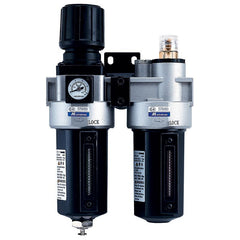 Alemlube - 1/4" Filter, Lubricator And Regulator With Gauge | 6604
