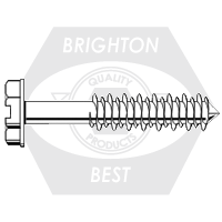 Brighton Best - 1/4"x5" FLAT HEAD PHIL, BLUE - TAPKING SD CONCRETE SCREWS, DURABLECOAT | 660320