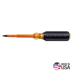 INSULATED S/DRIVER. NO.2 SQUARE. 4IN SHANK | A-662-4-INS