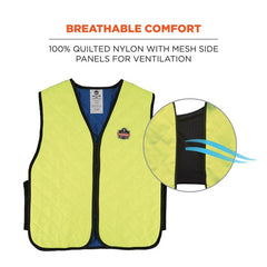 Ergodyne - Evaporative Cooling, Vest, Lime Size Extra | ERECV6665LL00XL