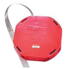 Starrett - Thickness Gage Stock .10mm 7.6m Roll Dispenser Case | 666M-10