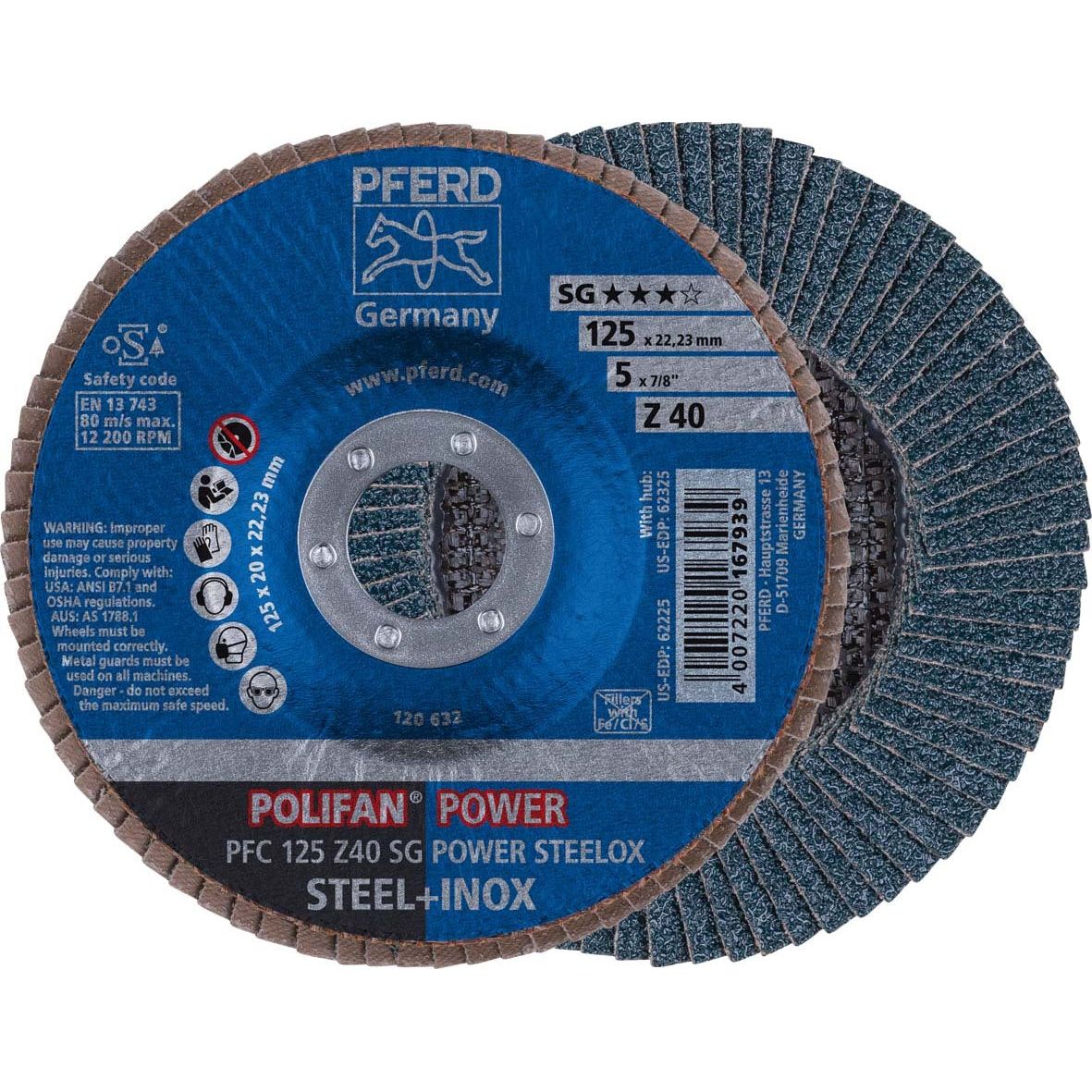 POLIFAN PFC 125 Z40 SG POWER STEELOX 30