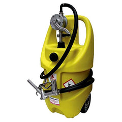 Alemlube - Mobile Poly Tank Complete With Rotary Hand Pump And Manual Nozzle - 68L Capacity Tank | 6820HDN