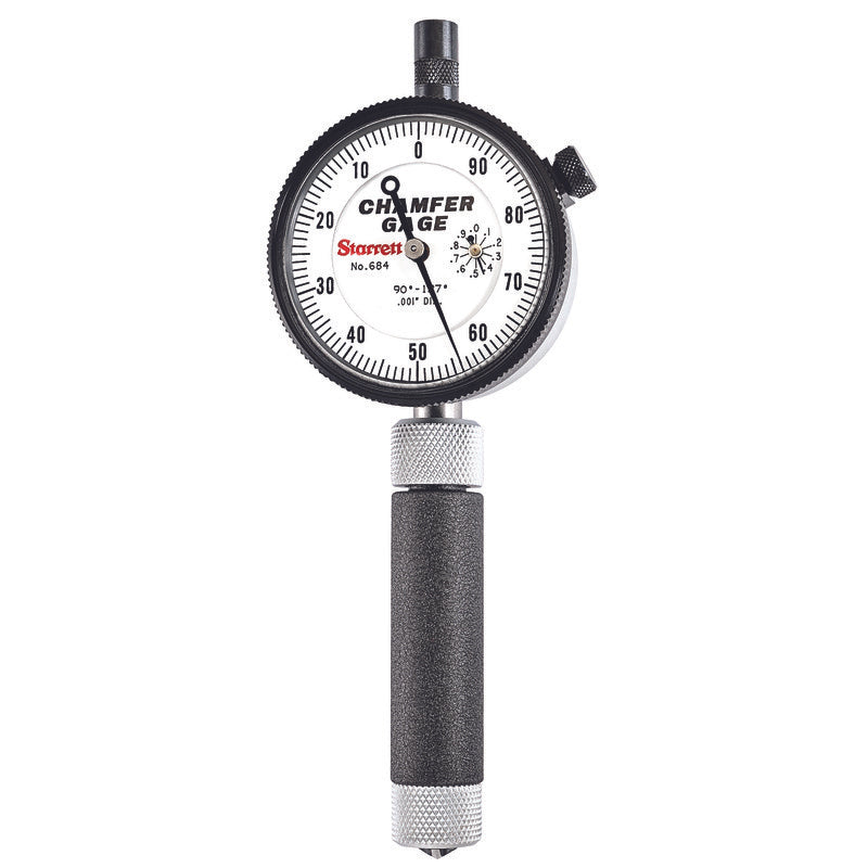 Starrett - Internal Chamfer Gage 90-127deg 0-3/8in Range | 684-1Z